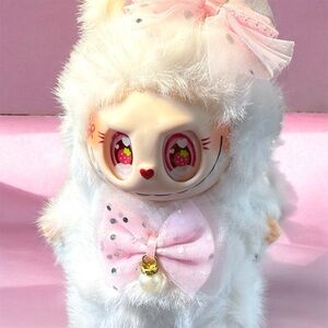 Last 1! Custom White Fantasy Plushie Keychain